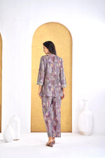 Thumbnail for BulBul Saumya Muave Co-Ord Set