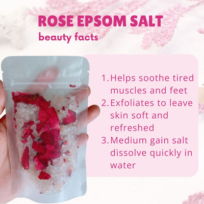 Samisha Rose Epsom Salt For Pain Relief - Distacart