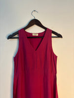 Thumbnail for trueBrowns Pink Sleeveless Muslin Kurta