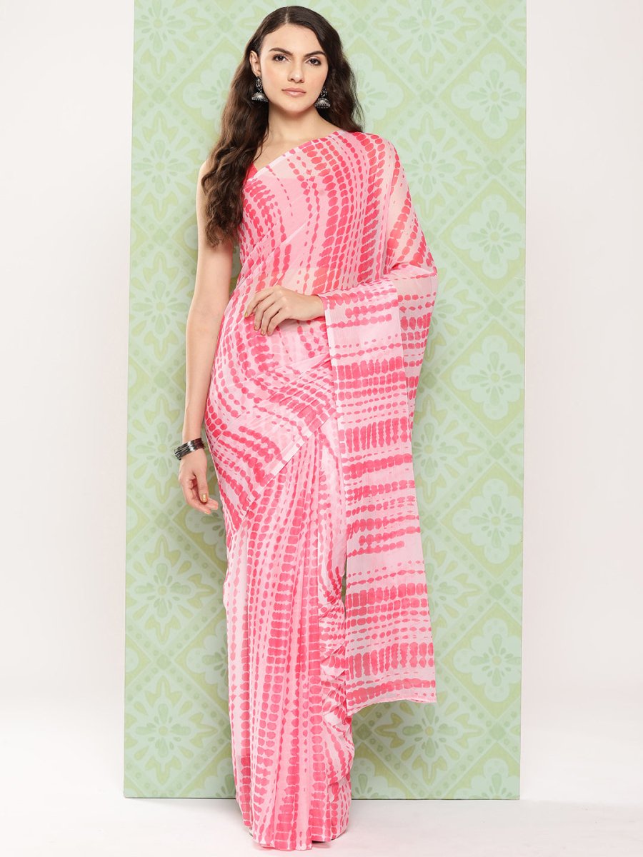 Ahalyaa Poly Chiffon Saree - Distacart