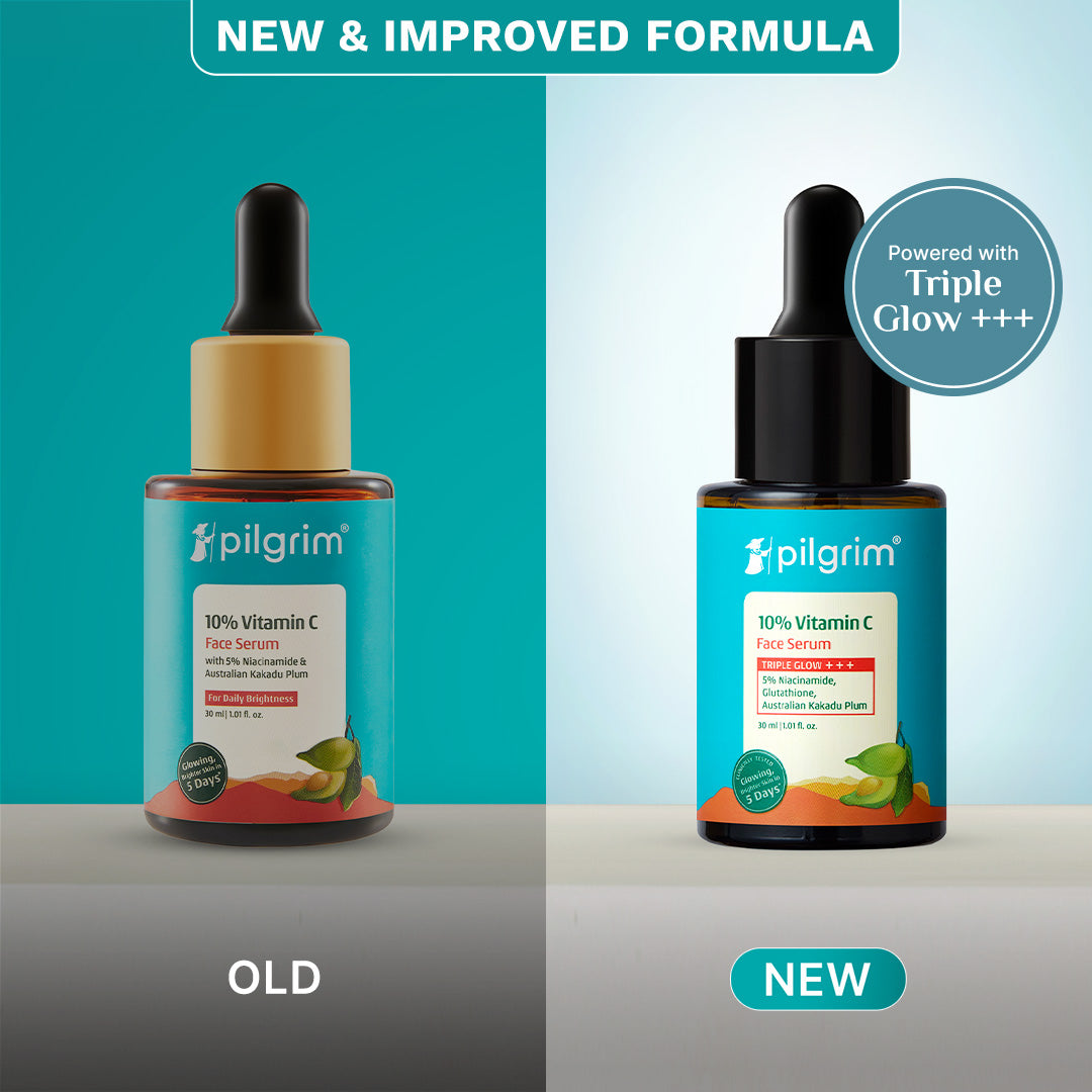 Pilgrim 10% Vitamin C Face Serum For Daily Brightness 5% Niacinamide - Distacart