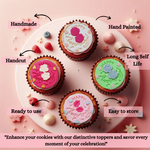 Thumbnail for confect celebration toppers for cakes cupcakes celebration toppers 100gms ct 02