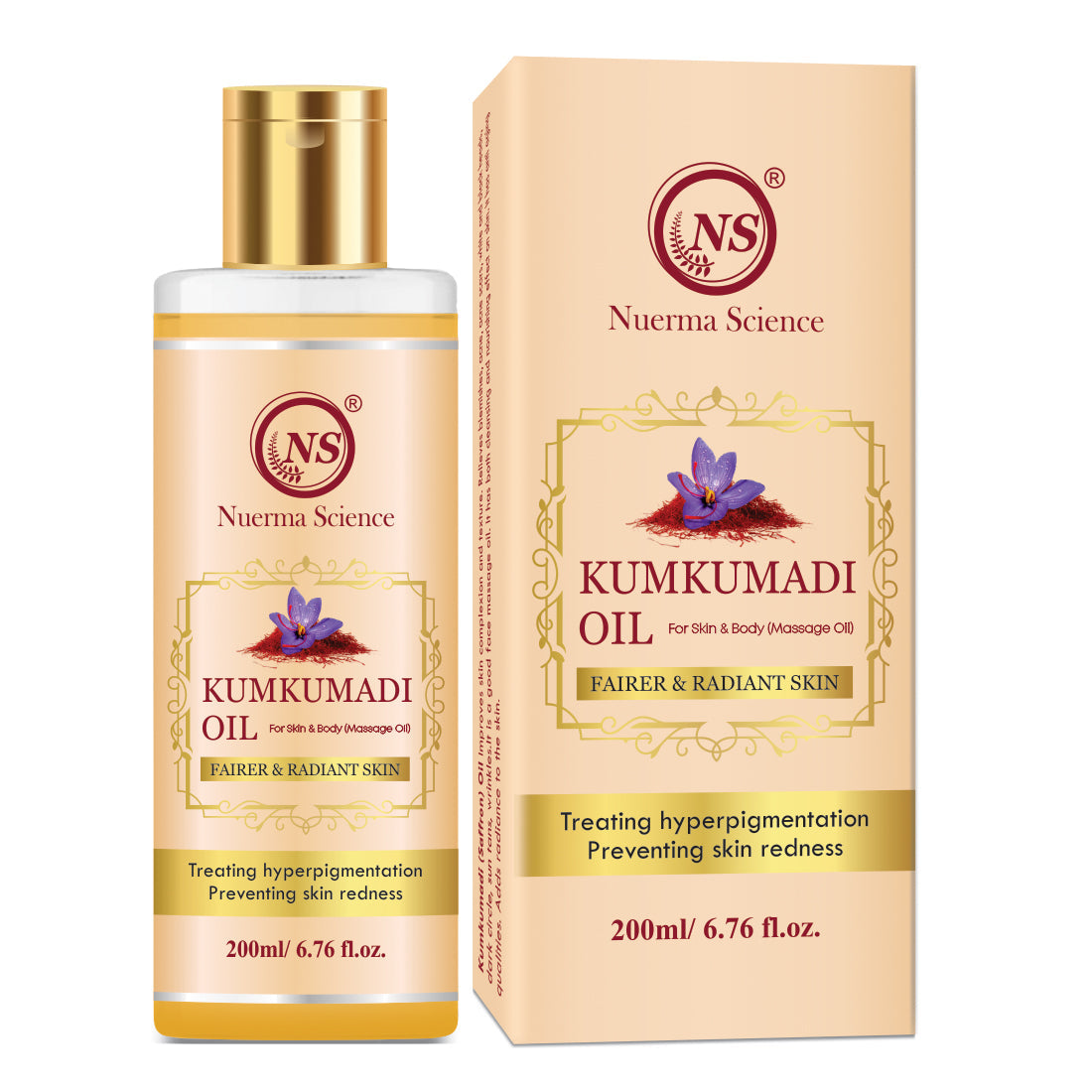 Nuerma Science Kumkumadi Oil | Your Elixir for Radiant Skin & Body - Distacart