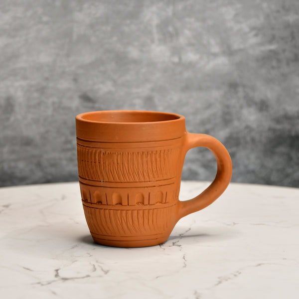 Sowpeace Premium Unglazed Terracotta Drink Mugs