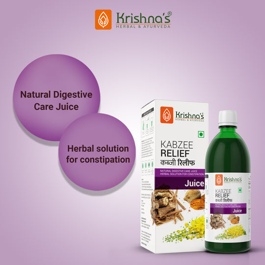 Krishna's Herbal & Ayurveda Kabzee Relief Tonic - Distacart
