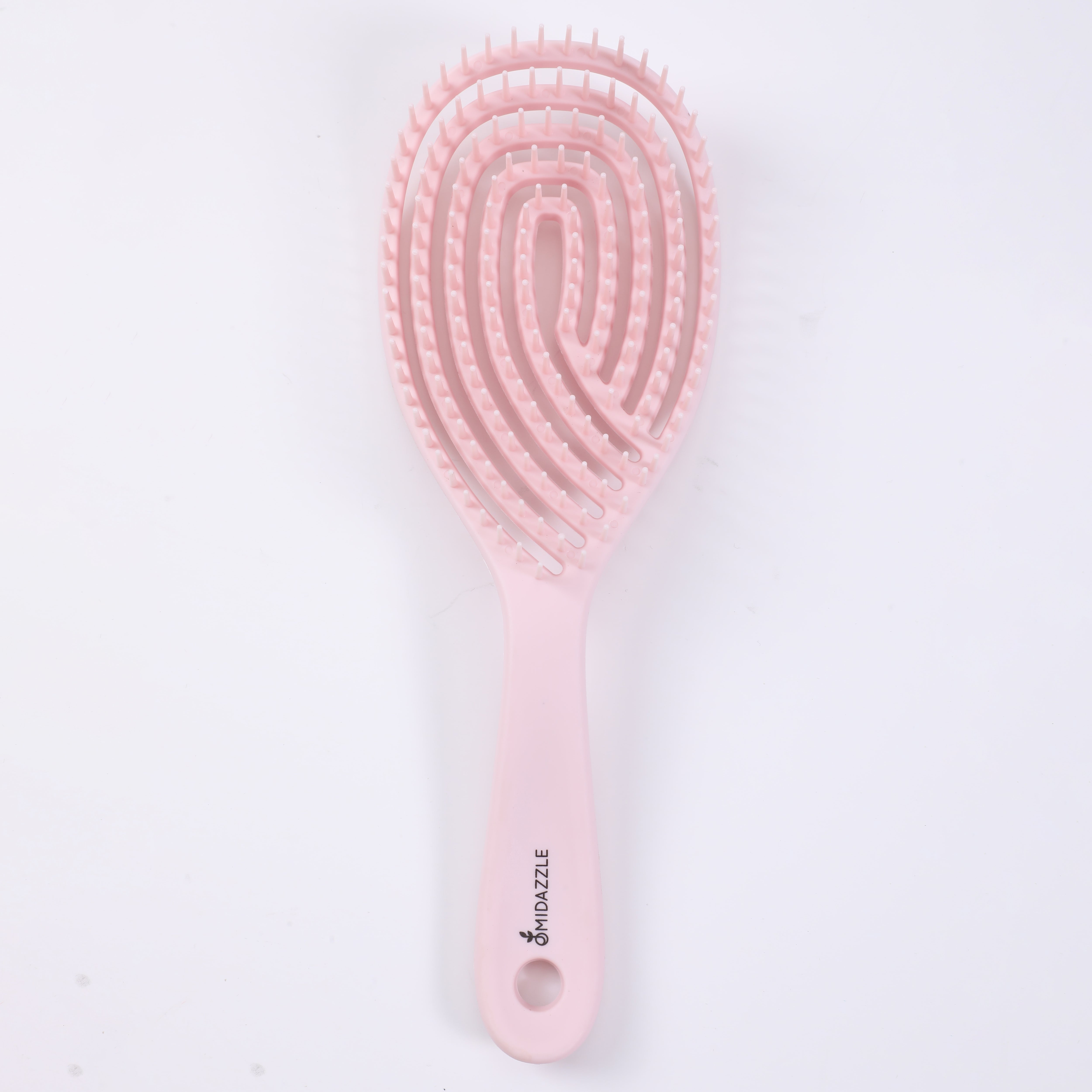 MiDazzle Hair Brush (Pink 3D) MIHB0014 - Distacart