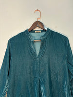 Thumbnail for trueBrowns Blue Velvet Co-ord Set