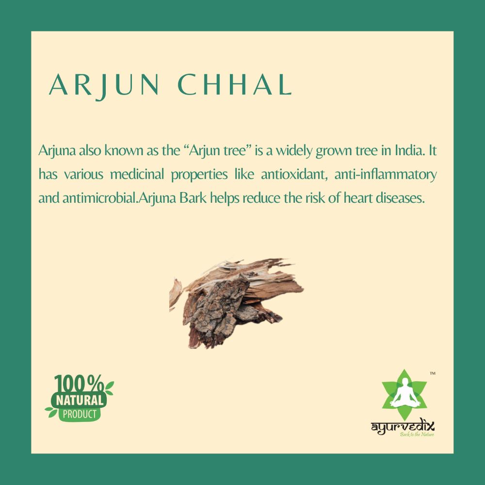 Ayurvedix Arjun Chhal Ark - Distacart