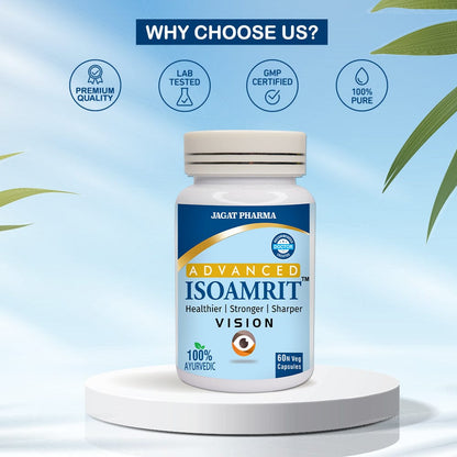 Jagat Pharma ISOAMRIT Eye Care Capsules For Dry Eyes - Distacart