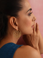 Thumbnail for trueBrowns Brass Circular Swirl Earrings - Distacart