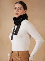 Thumbnail for InWeave Black Fur Neckpiece