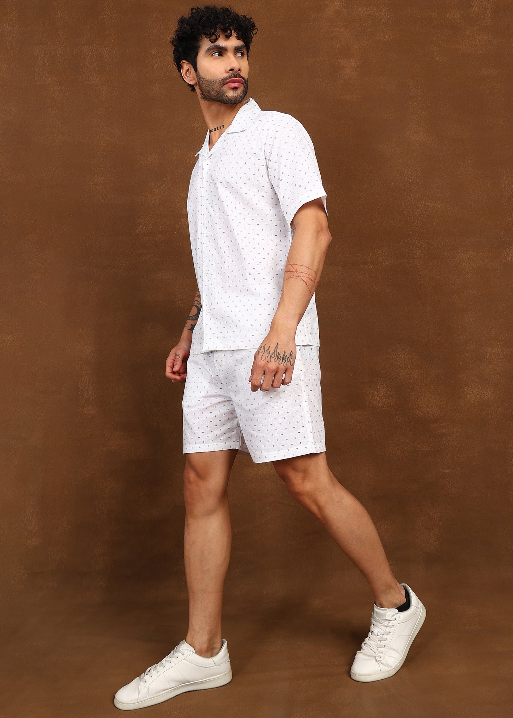 Fabmade Micro Dot Co-Ord Set - Distacart