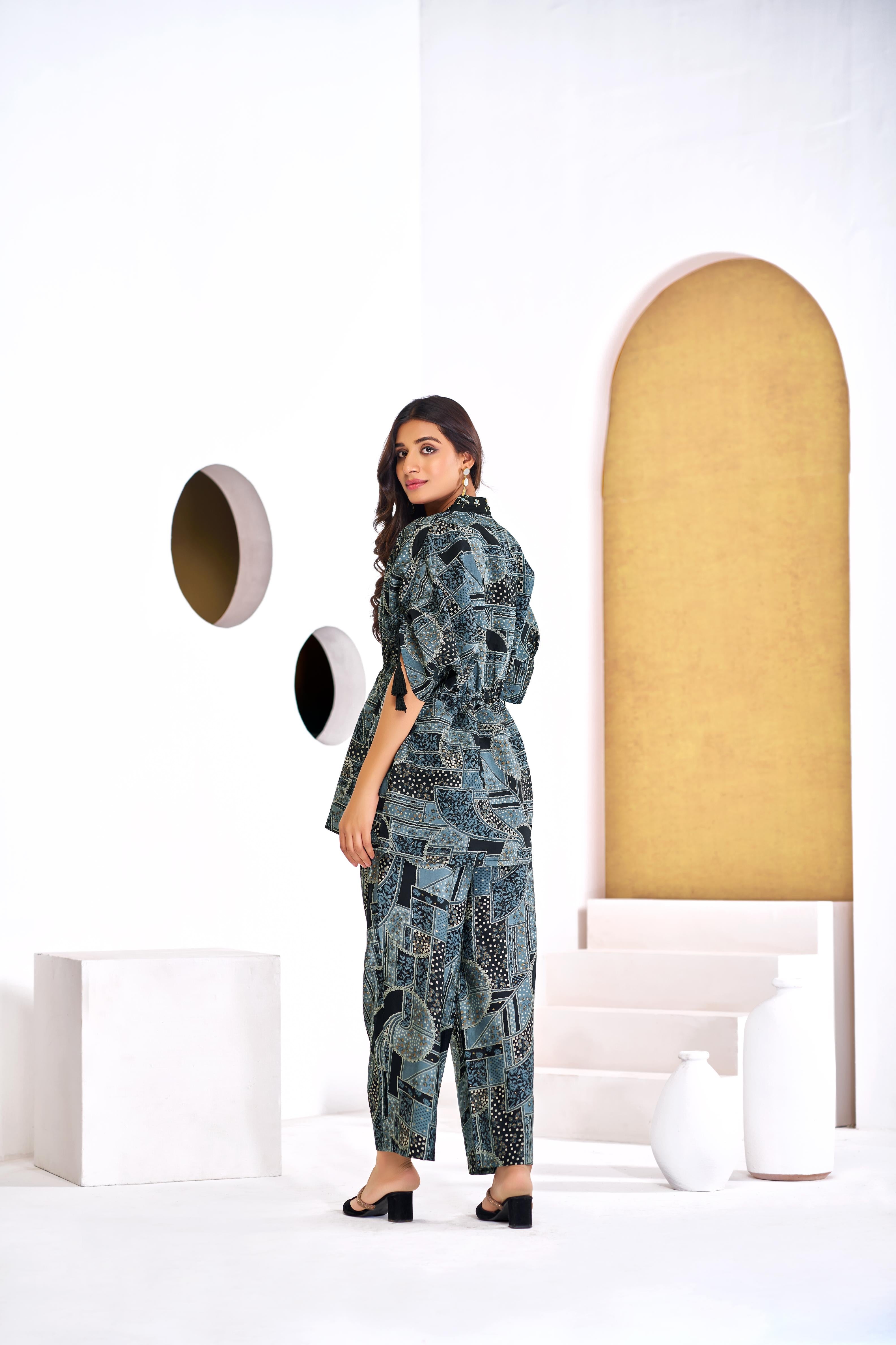 BulBul Hetal Black Co-Ord Set