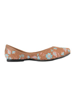 Thumbnail for Desi Colour Women Indian Ethnic Footwear-Cushioned Peach Floral - Distacart