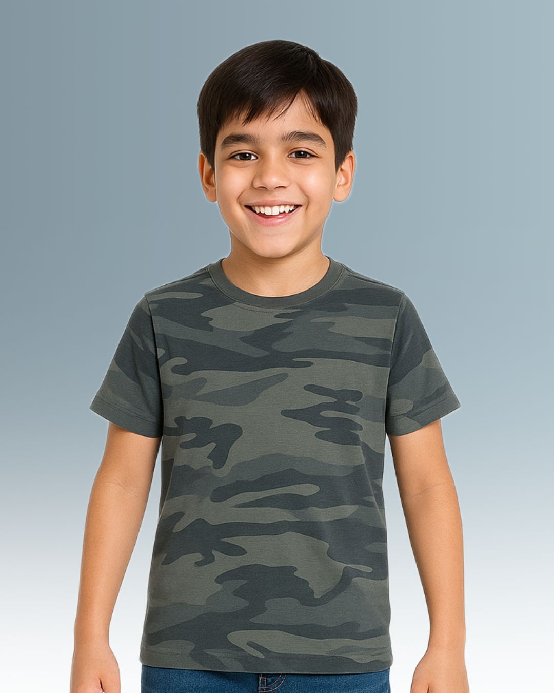 Chilins Kids Boy's Girls Regular Fit T-Shirt