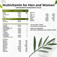 Thumbnail for Health Veda Organics Multivitamin Tablets - Distacart