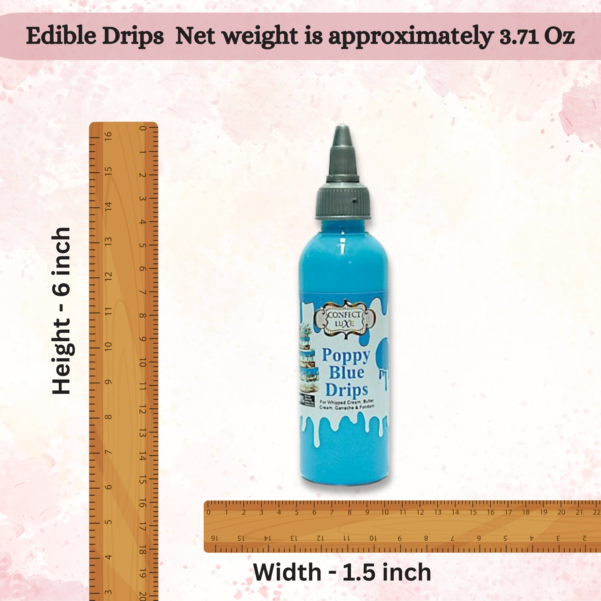 poppy blue drips110 gms