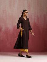 Thumbnail for trueBrowns Cola Cotton Dobby Kurta Set
