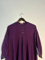Thumbnail for trueBrowns Purple Slub Top