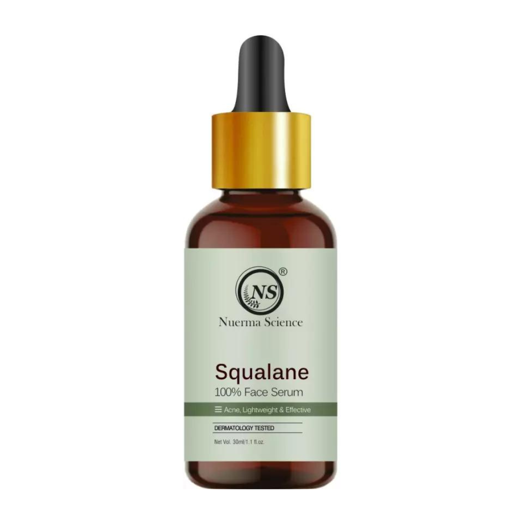 Nuerma Science 100% Squalane Face Oil Serum | Nourish, Hydrate, Protect