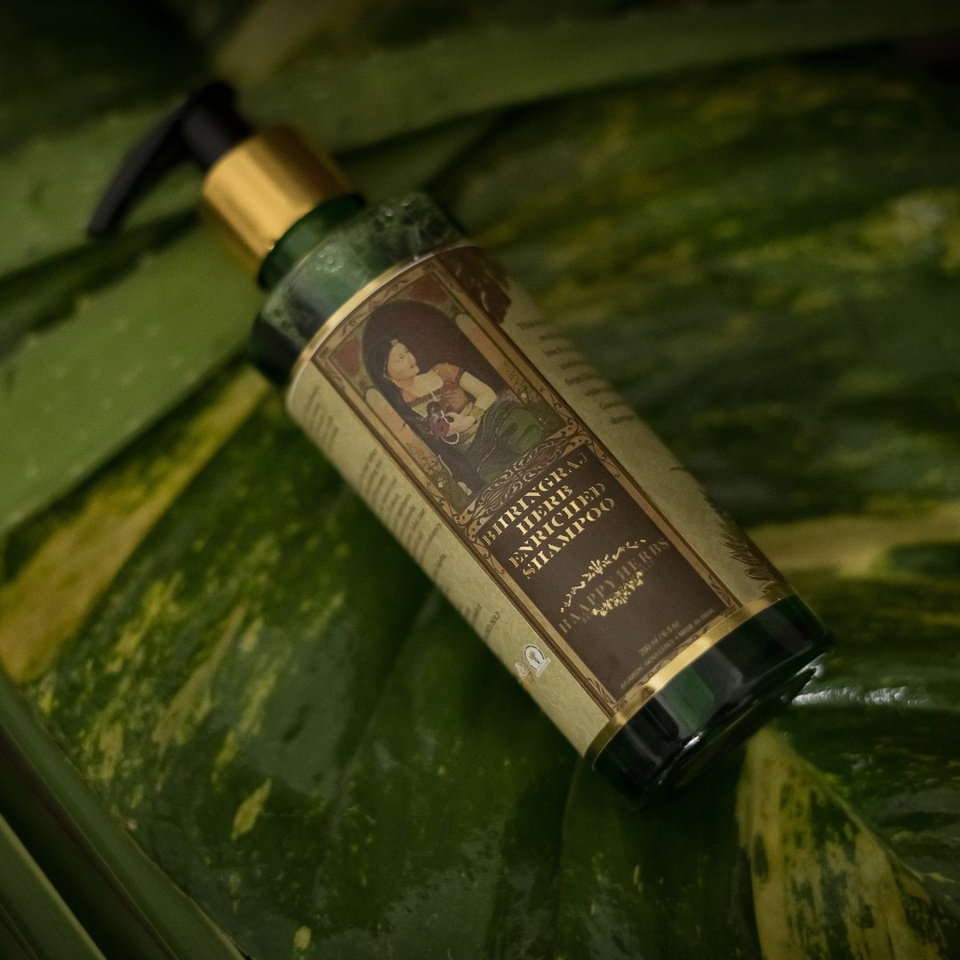 Haappyherbs Bhringraj Herb Enriched Shampoo