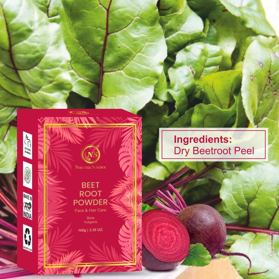 Nuerma Science Beetroot Powder 100% Organic - Distacart