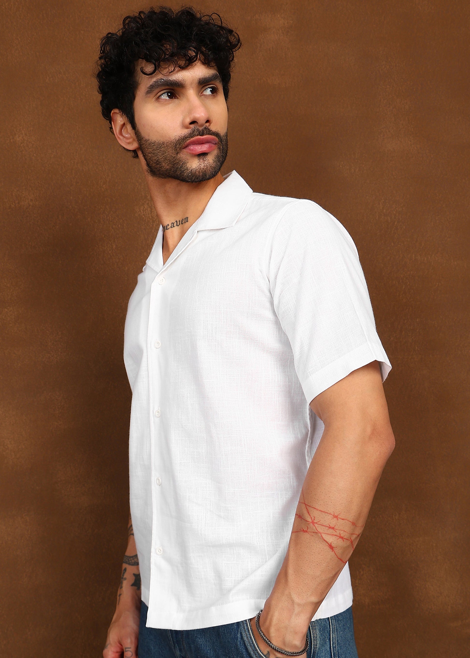 Fabmade Pure Ease Linen Shirt - Distacart