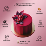 Thumbnail for confect magenta sugarpaste br b 250 gms b