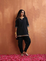 Thumbnail for trueBrowns Black Cotton Co-ord Set