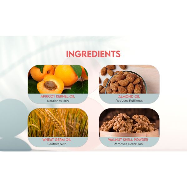 Jovees Apricot & Almond Face Scrub - Distacart