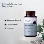 Thumbnail for Miduty by Palak Notes Immune Shield Seasonal Allergies Capsules - Distacart