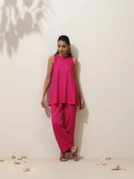 Thumbnail for trueBrowns Pink Viscose Co-ord Set