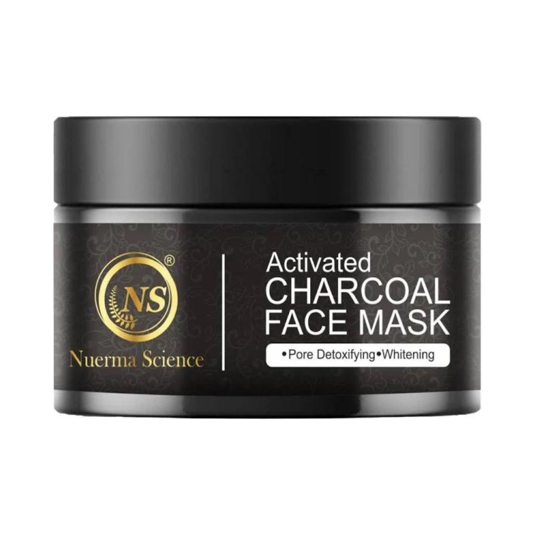 Nuerma Science Charcoal Face Mask | Deep Cleanse and Exfoliates - Distacart
