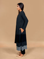 Thumbnail for trueBrowns Dark Grey Woollen Cape