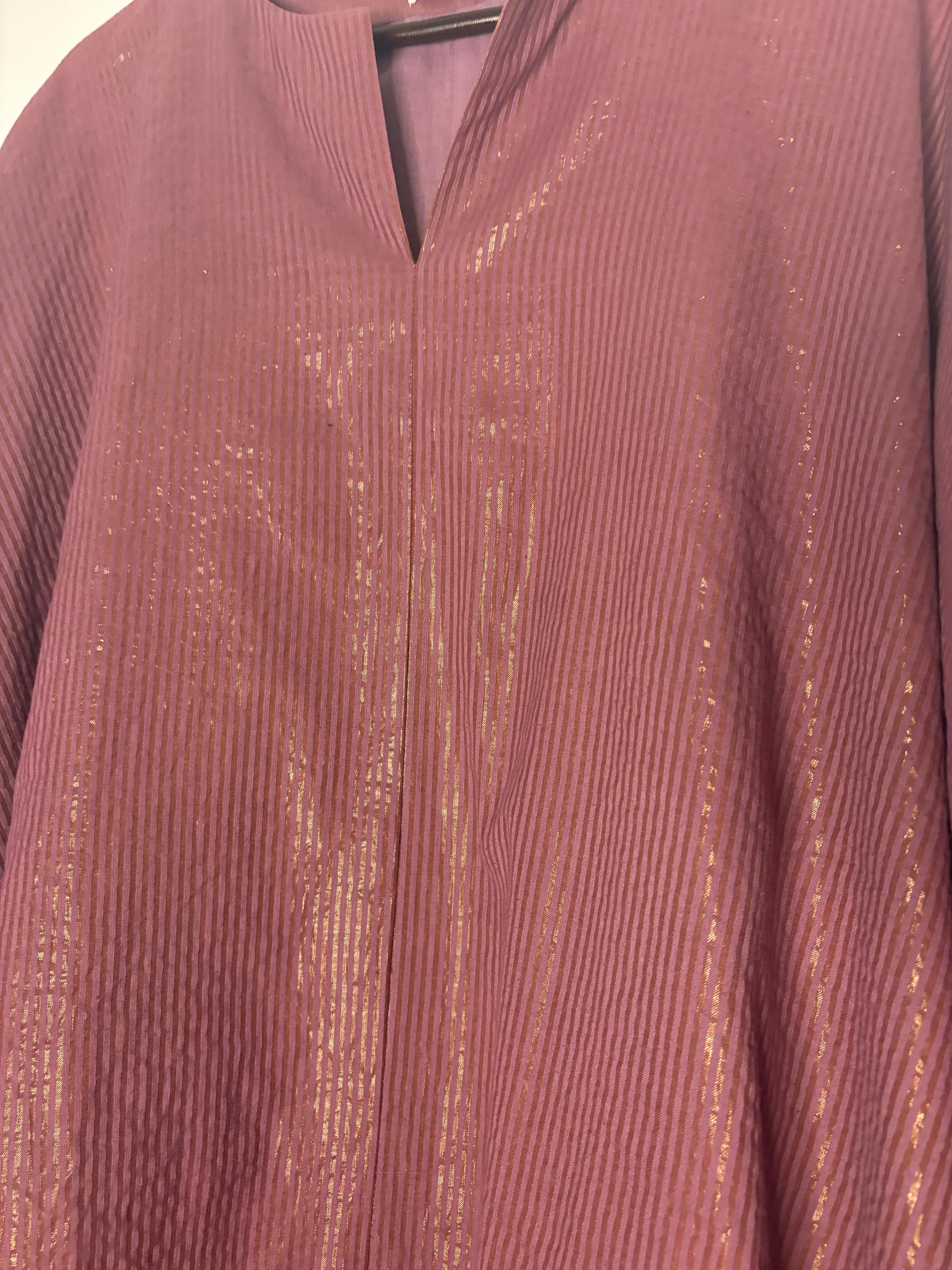 trueBrowns Lilac Metallic Top - Distacart