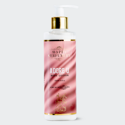Happy Perfumery Adore U Body Lotion - Distacart