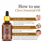Thumbnail for Nuerma Science Clove Essential Oil For Skin, Hair & Teeth