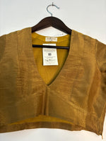Thumbnail for trueBrowns Gold Tissue Blouse