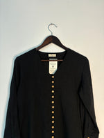 Thumbnail for trueBrowns Black Slub Short Top - Distacart