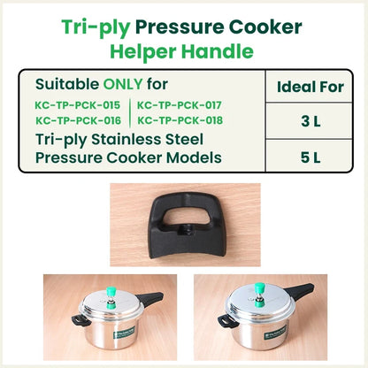 The Indus Valley Triply Outer Lid Pressure Cooker Helper Handle 3.0L & 5.0L - Dista