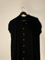 Thumbnail for trueBrowns Black Slub Top