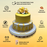 Thumbnail for confect yellow sugarpaste br b 250 gms b