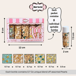 Thumbnail for confect baby shower sprinkles mix silver baby feet feeding bottle sprinkles pack of 5 baby shower 04