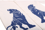 Thumbnail for Xkind Tiger Printed Natural Linen Relaxed Fit Shirt