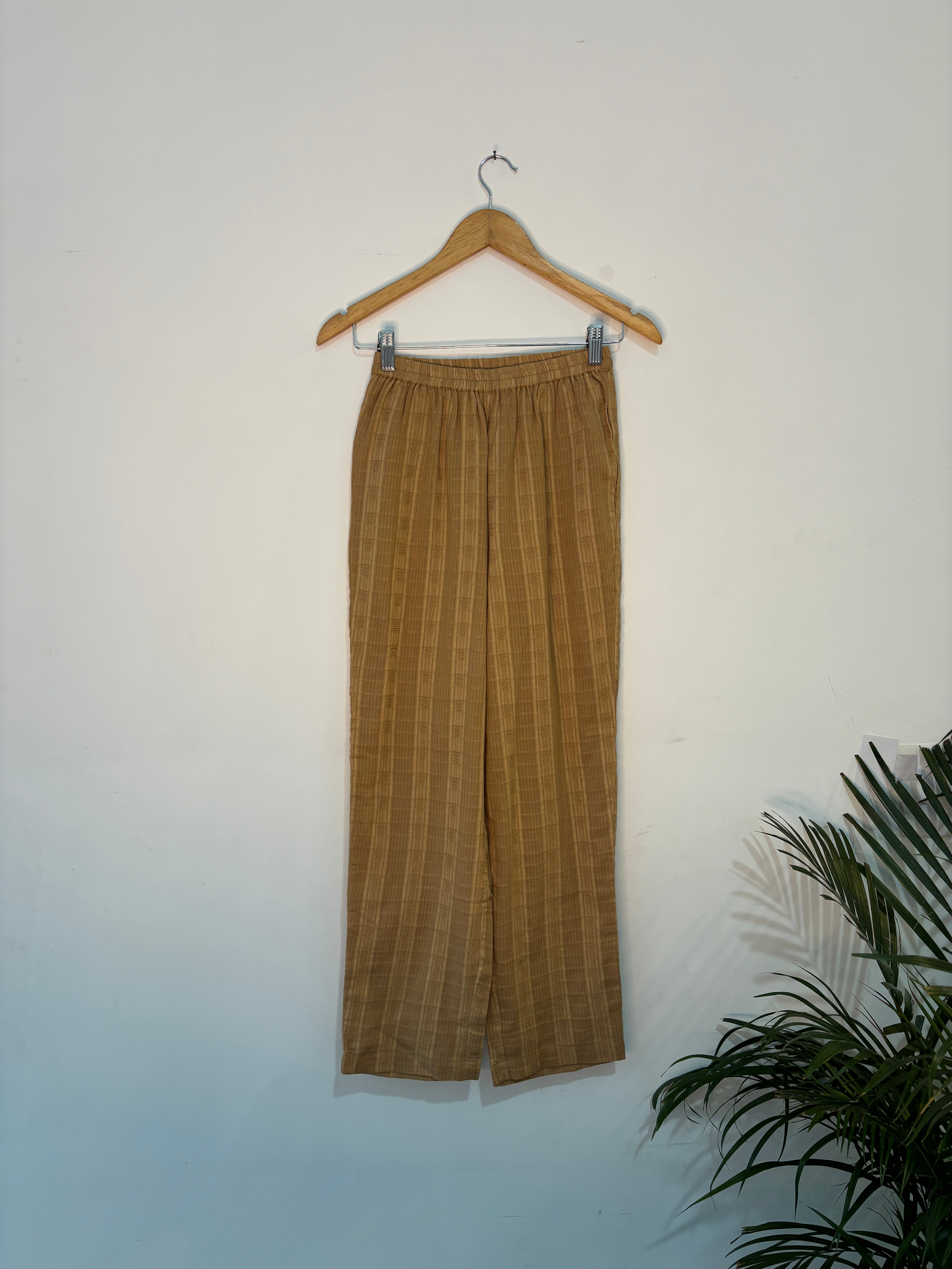 trueBrowns Beige Straight Co Ord Set - Distacart