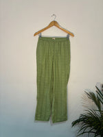 Thumbnail for trueBrowns Light Green Check Dobby Co-ord Set