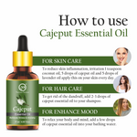 Thumbnail for Nuerma Science Cajeput Essential Oil For Skin, Body & Hair Care