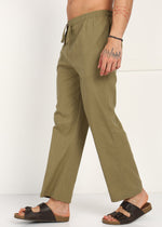 Thumbnail for Fabmade Olive Root Linen Pyjama - Distacart