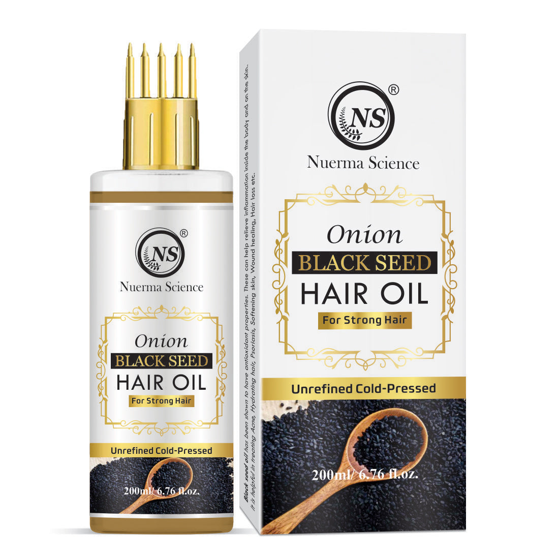 Nuerma Science Onion Black Seed Hair Oil - Distacart