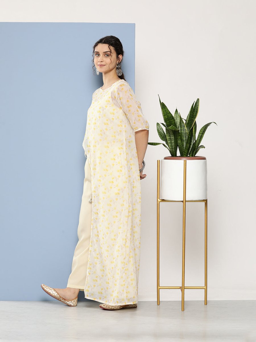 Ahalyaa Printed Waist Tie-Ups Basic Jumpsuit - Distacart